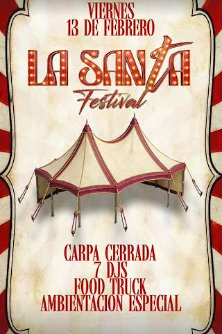 Fechas, información, programa, cartel, imágenes, mapa y ubicación de La Santa Festival (2026)  en  Caldas de Reis