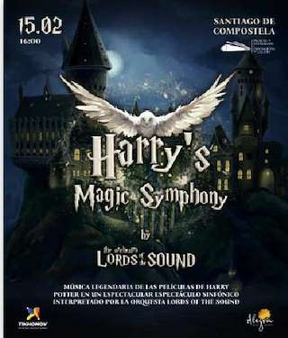 Fechas, información, programa, cartel, imágenes, mapa y ubicación de La Sinfonía Mágica de Harry  (2026)  en  Santiago de Compostela