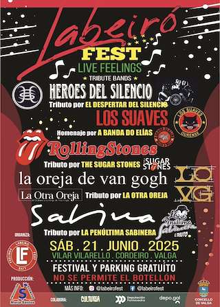 Fechas, información, programa, cartel, imágenes, mapa y ubicación de Labeiró Fest  en  Valga