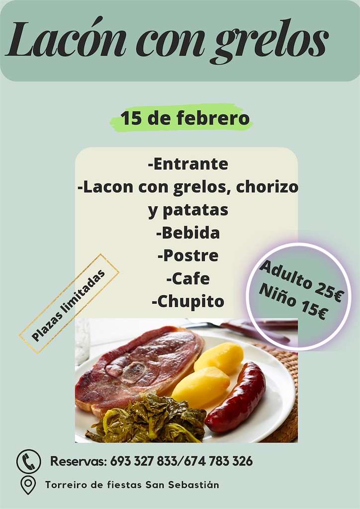 Lacón con grelos de Fragoselo en Vigo