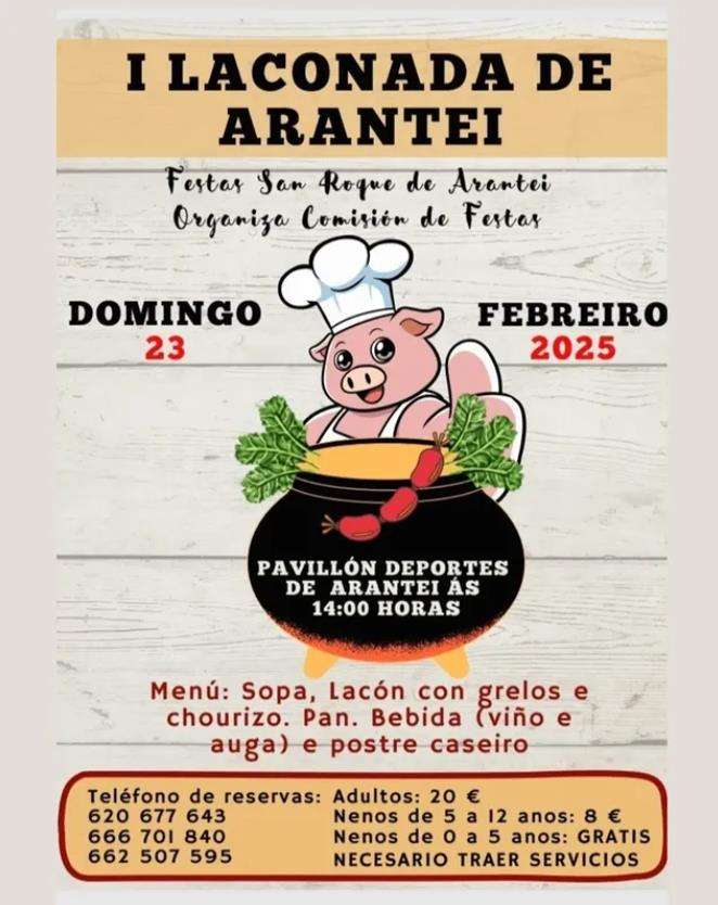 I Laconada de Arantei en Salvaterra do Miño