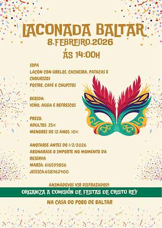 Fechas, información, programa, cartel, imágenes, mapa y ubicación de Laconada de Baltar  (2026)  en  Ponte Caldelas