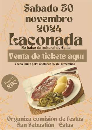 Fechas, información, programa, cartel, imágenes, mapa y ubicación de Laconada de Estás (2025)  en  Tomiño