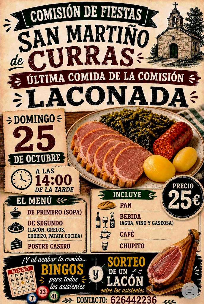 Laconada de San Martiño de Currás (2026) en Tomiño