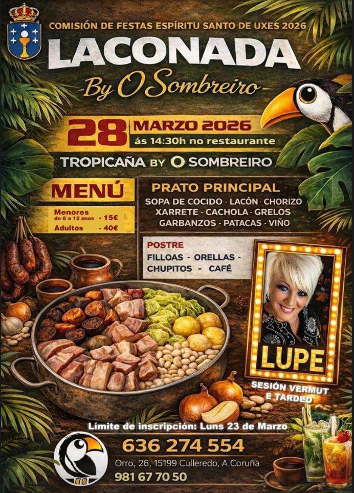 Laconada de Uxes (2026) en Arteixo