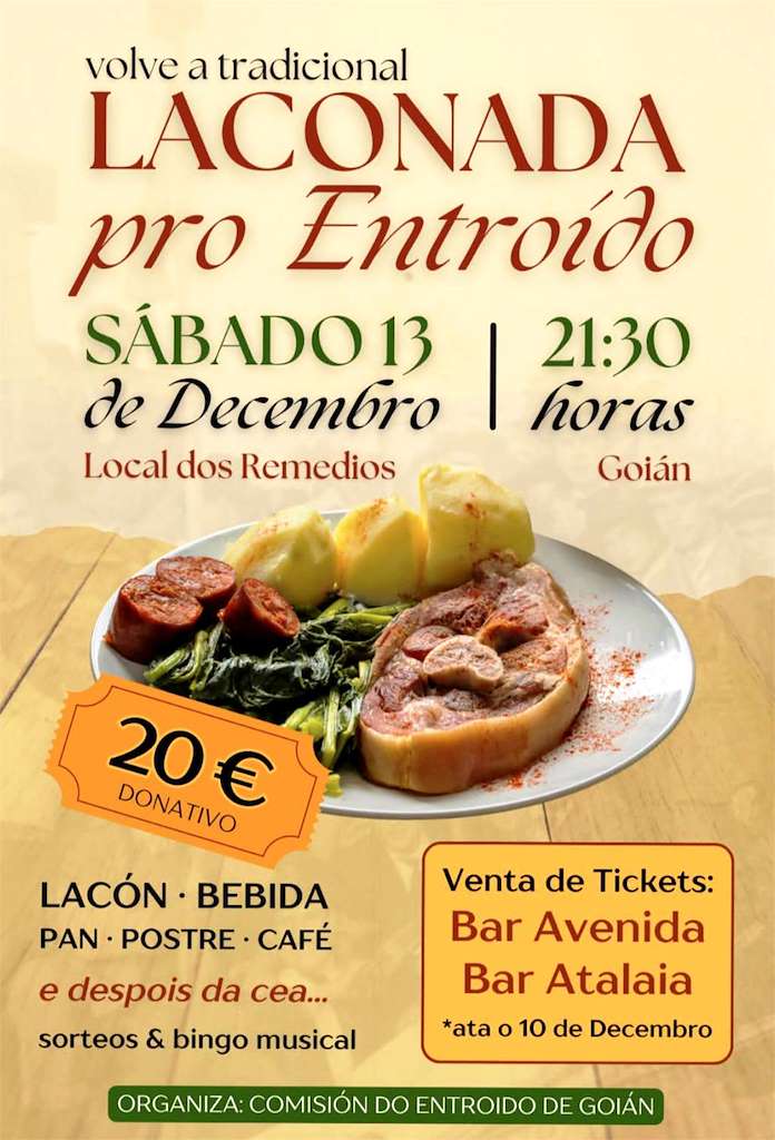 Laconada pro Entroido de Goián (2025) en Tomiño
