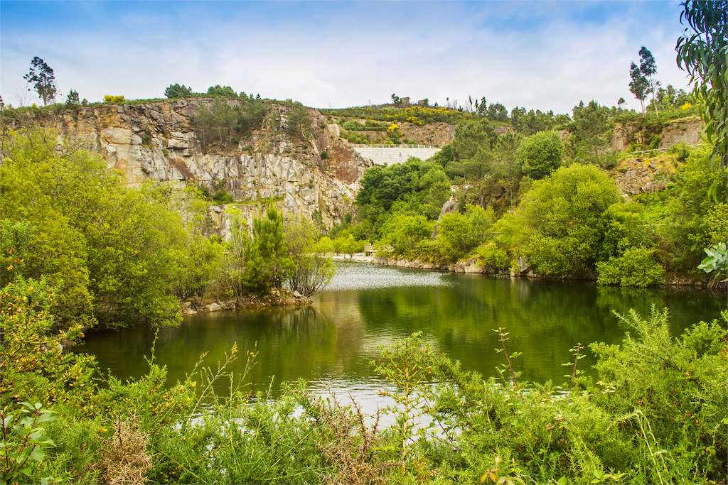 Laguna de Pedras Miúdas en Catoira