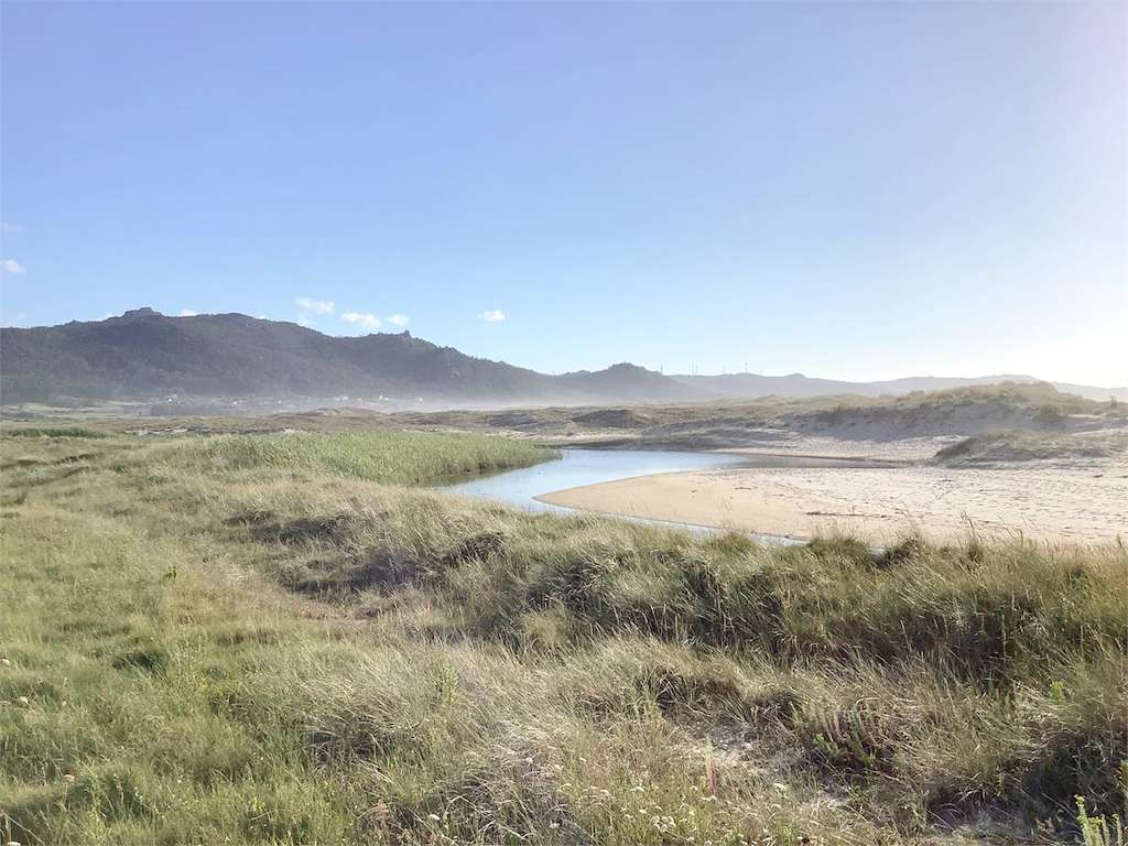 Laguna y Dunas de Traba en Laxe