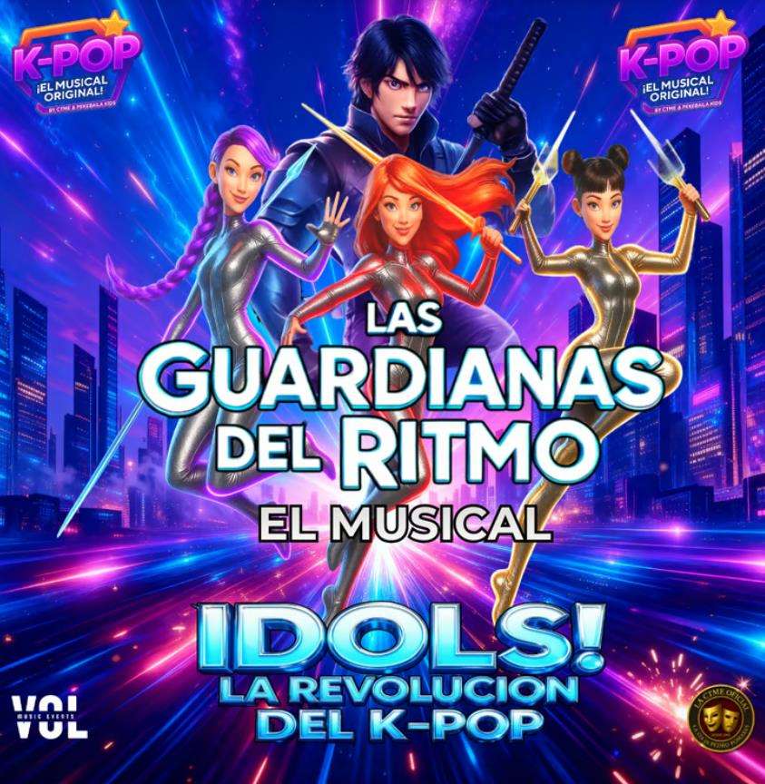 Las Guardianas del Ritmo - El Musical Idols - La Revolución del K-Pop (2026) en Ourense