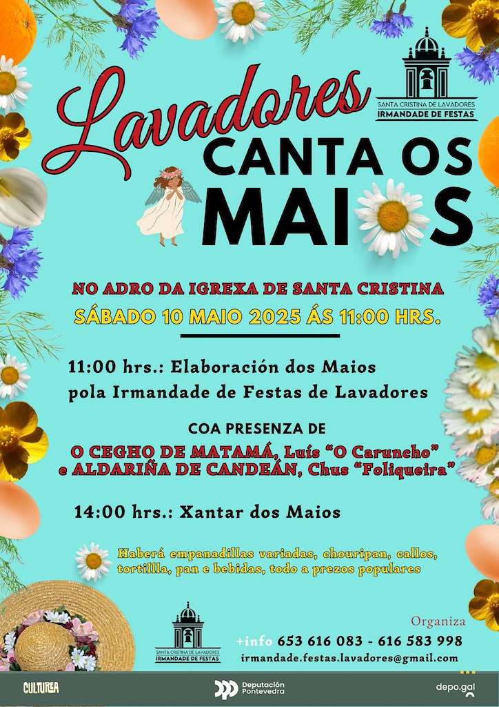 Lavadores Canta os Maios en Vigo
