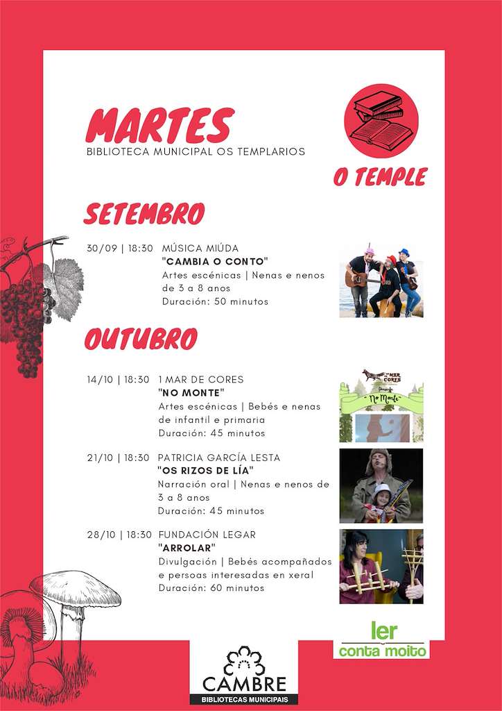 Ler Conta Moito en Cambre