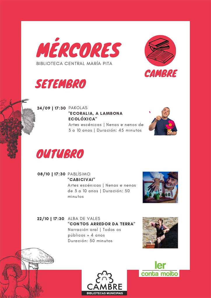 Ler Conta Moito en Cambre