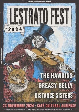 Fechas, información, programa, cartel, imágenes, mapa y ubicación de Lestrato Fest  en  Ourense