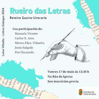 Letras Galegas (2026) en Viana do Bolo