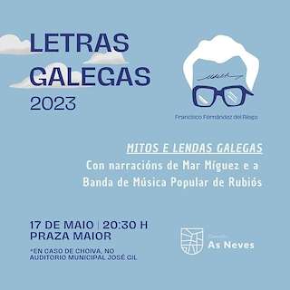 Letras Galegas (2026) en As Neves