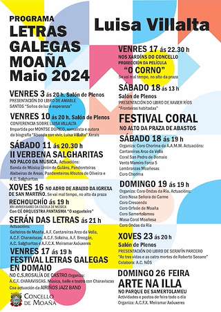 Letras Galegas en Moaña