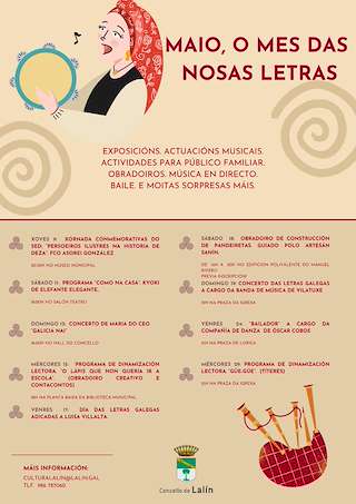 Letras Galegas (2026) en Lalín