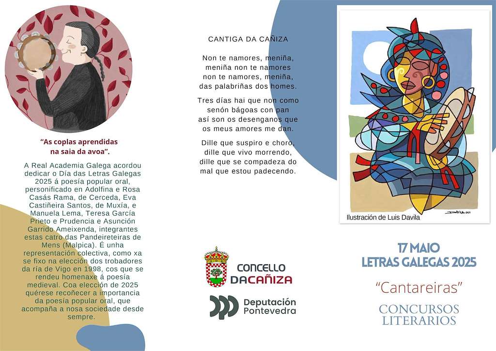 Letras Galegas (2025) en A Cañiza