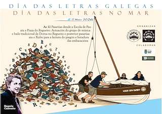 Fechas, información, programa, cartel, imágenes, mapa y ubicación de Letras Galegas (2026)  en  A Illa de Arousa
