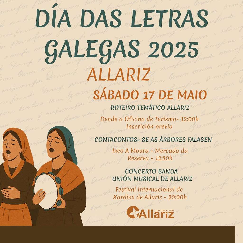 Letras Galegas  (2026) en Allariz