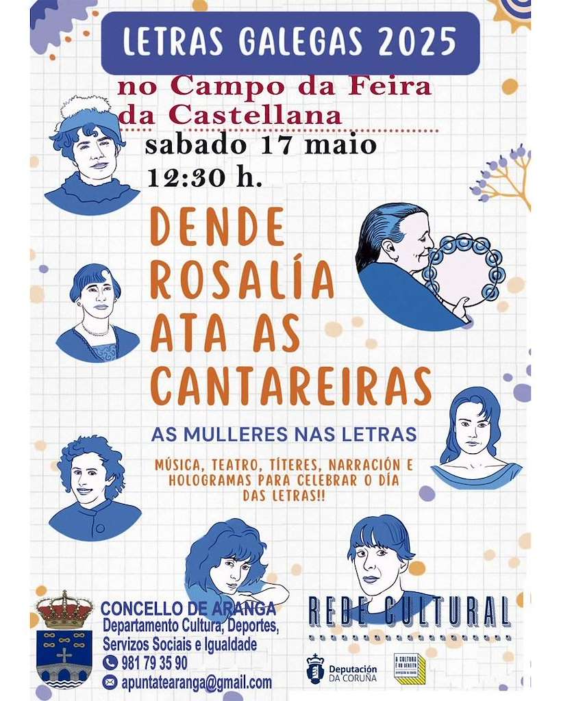 Letras Galegas (2025) en Aranga