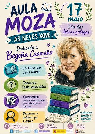 Fechas, información, programa, cartel, imágenes, mapa y ubicación de Letras Galegas (2026)  en  As Neves