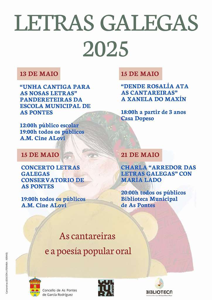 Letras Galegas (2025) en As Pontes de García Rodríguez