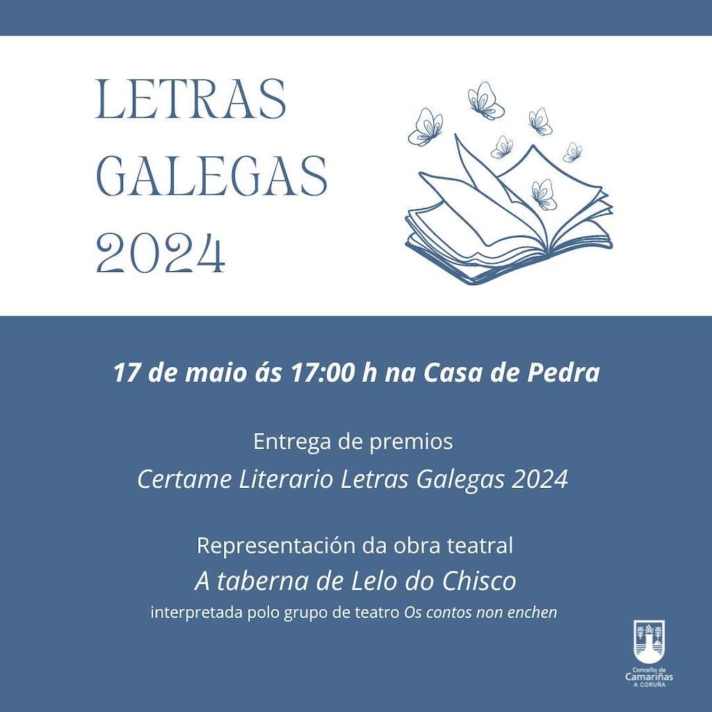 Letras Galegas (2024) en Camariñas
