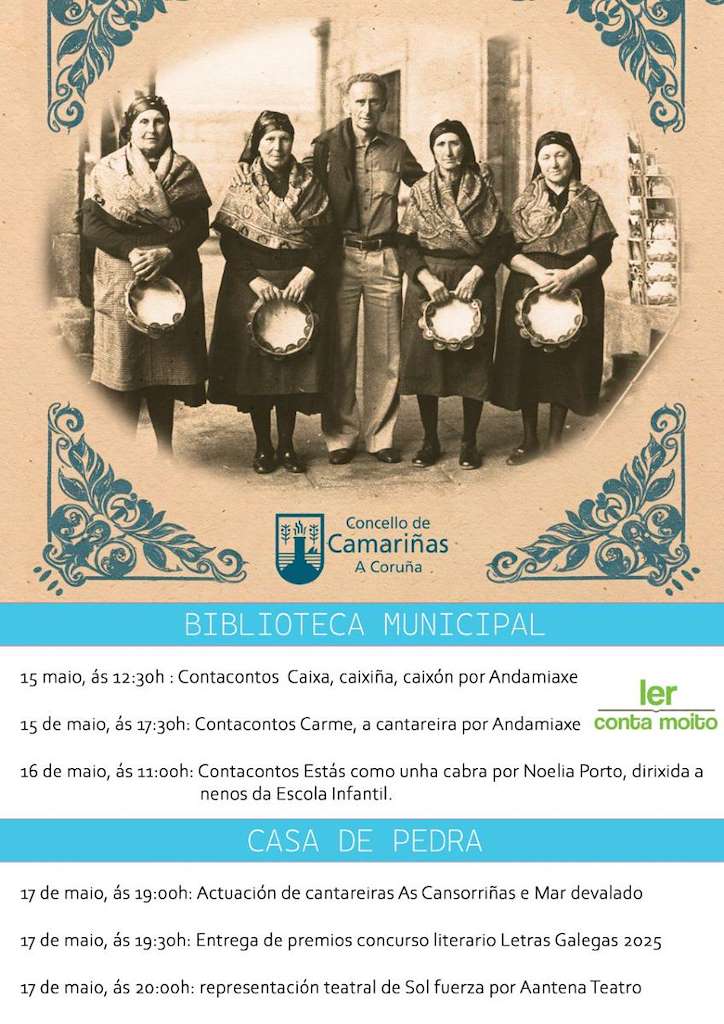 Letras Galegas (2025) en Camariñas
