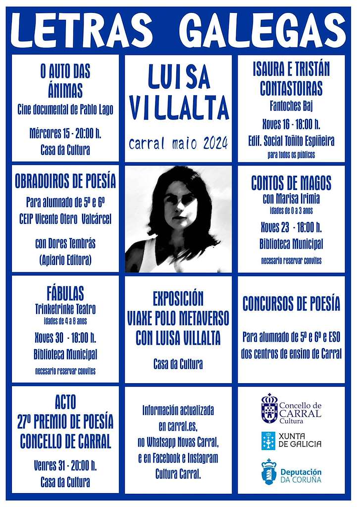 Letras Galegas en Carral