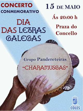 Fechas, información, programa, cartel, imágenes, mapa y ubicación de Letras Galegas  en  Coles