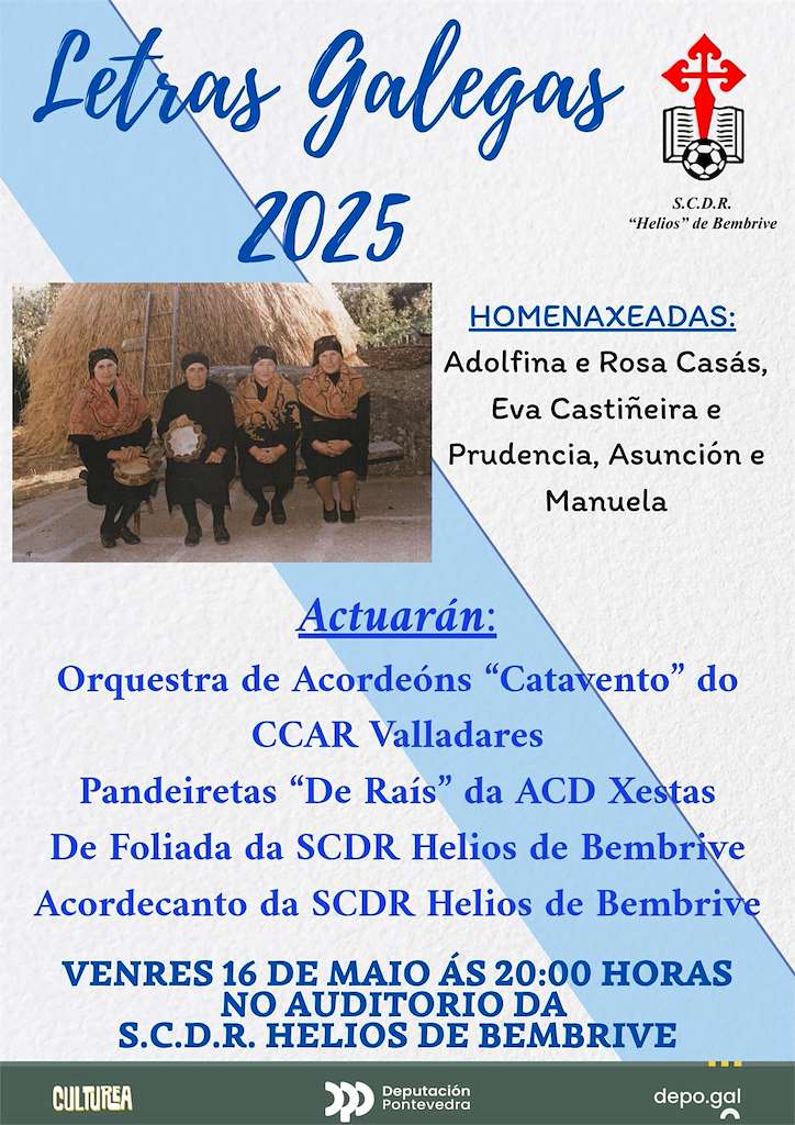 Letras Galegas de Bembrive (2025) en Vigo