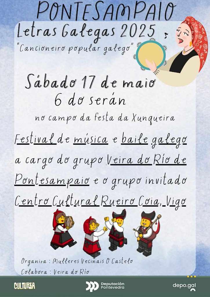 Letras Galegas de Pontesampaio  en Pontevedra