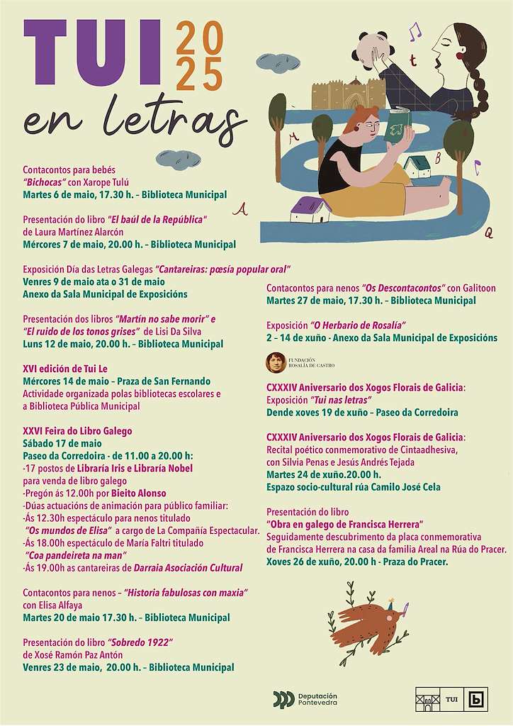 Letras Galegas - XXVI Feira do Libro Galego (2025) en Tui