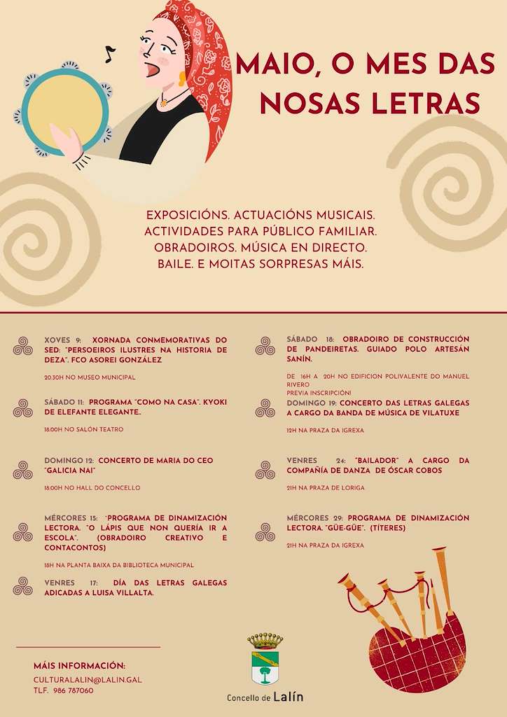 Letras Galegas (2024) en Lalín