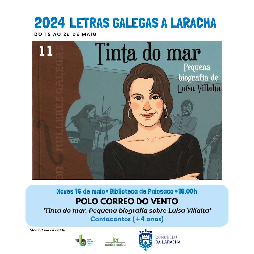 Letras Galegas (2024) en Laracha