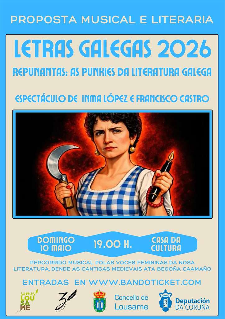 Letras Galegas (2026) en Lousame