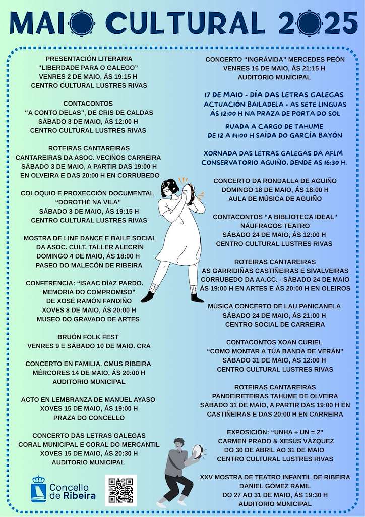 Letras Galegas - Maio Cultural en Ribeira