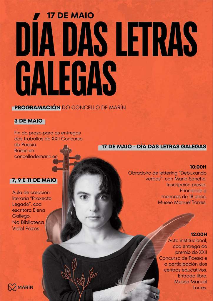 Letras Galegas (2024) en Marín
