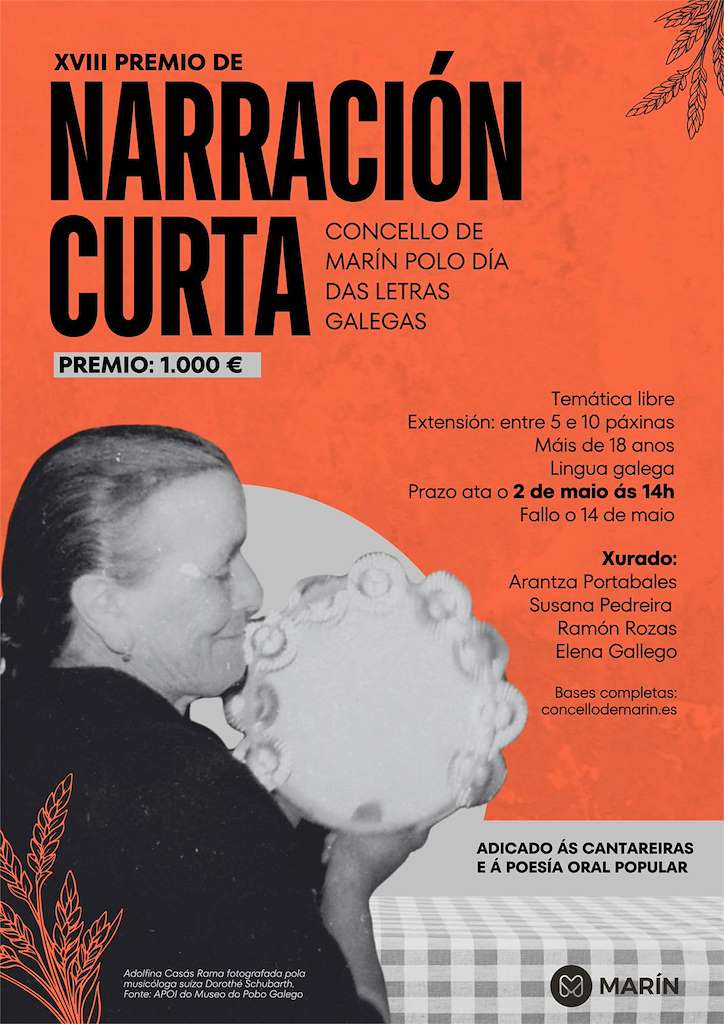 Letras Galegas (2025) en Marín