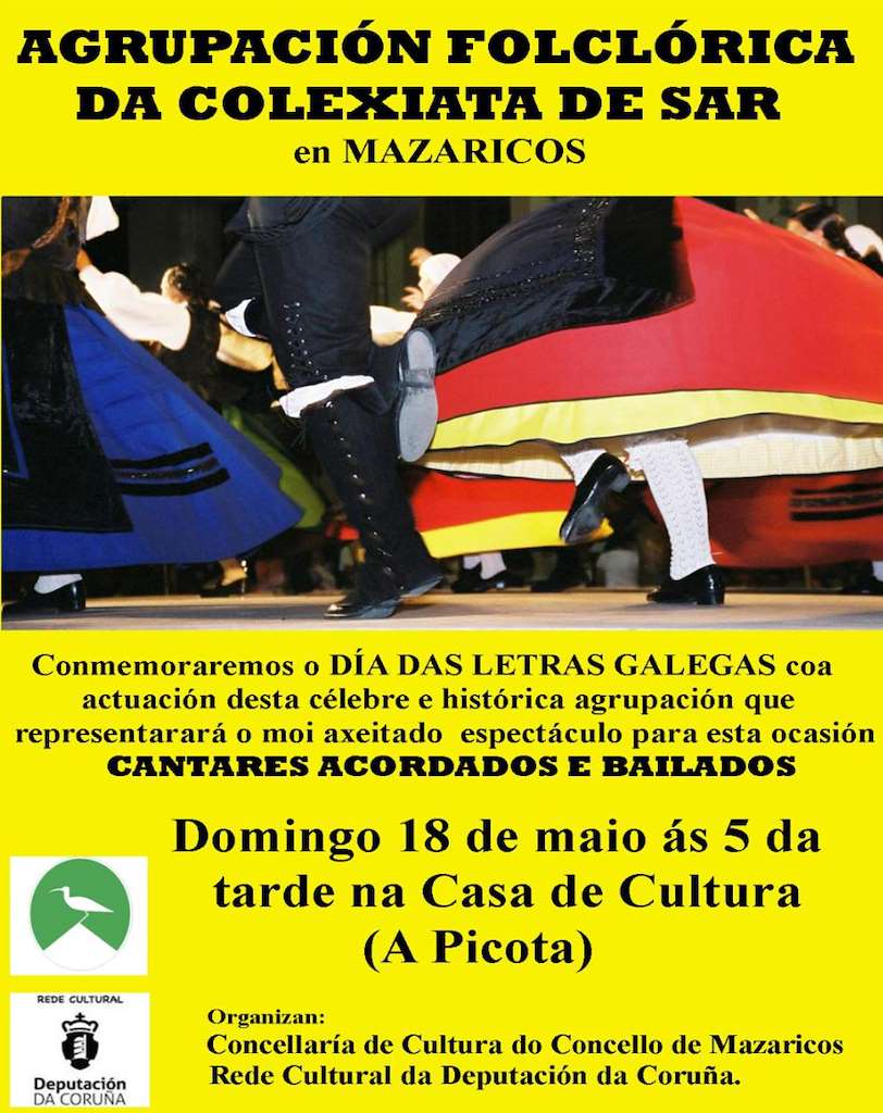 Letras Galegas en Mazaricos