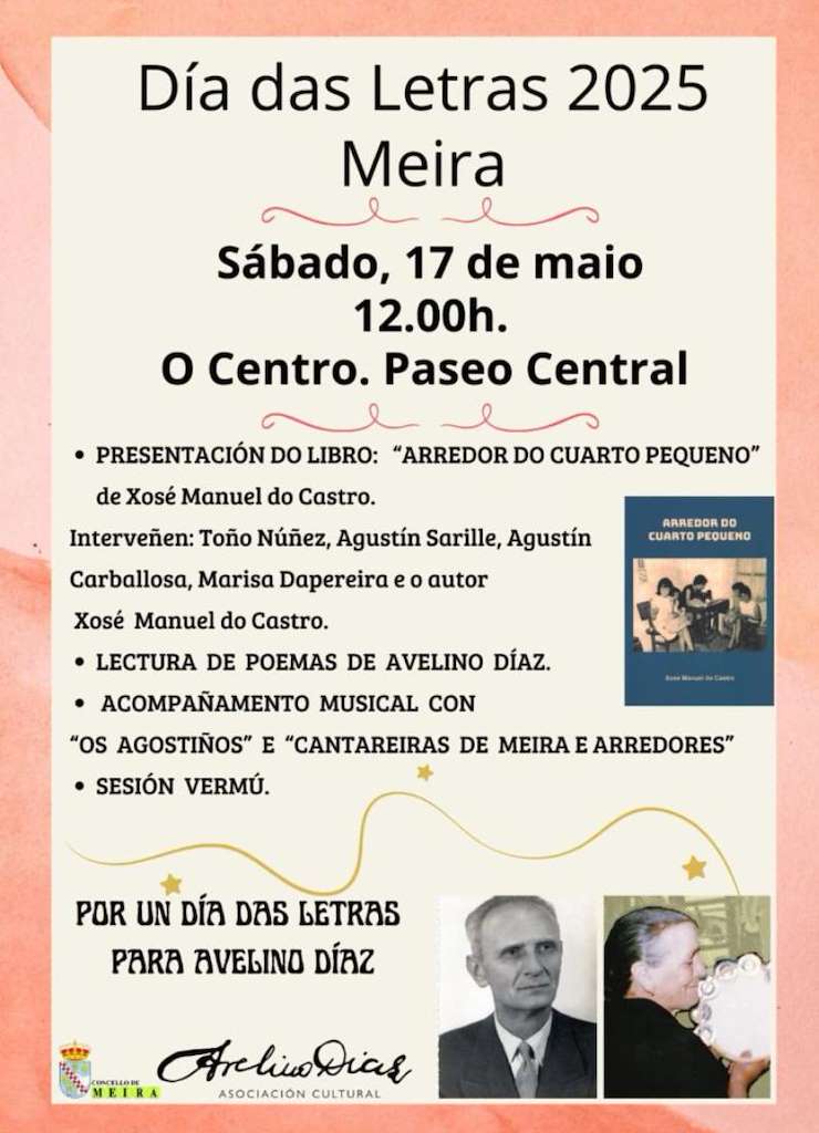 Letras Galegas (2025) en Meira