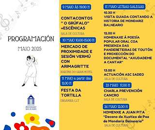 Fechas, información, programa, cartel, imágenes, mapa y ubicación de Letras Galegas  en  Mondariz-Balneario