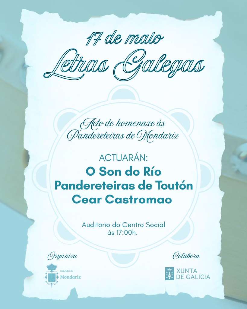 Letras Galegas (2025) en Mondariz