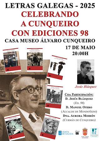 Fechas, información, programa, cartel, imágenes, mapa y ubicación de Letras Galegas  en  Mondoñedo