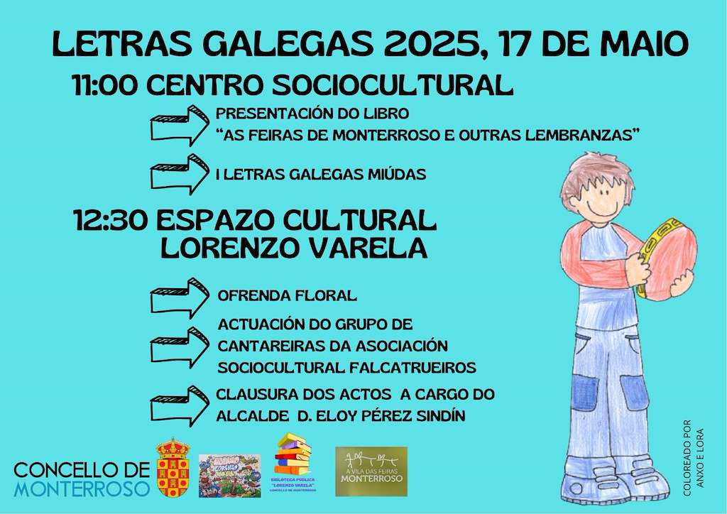 Letras Galegas (2025) en Monterroso