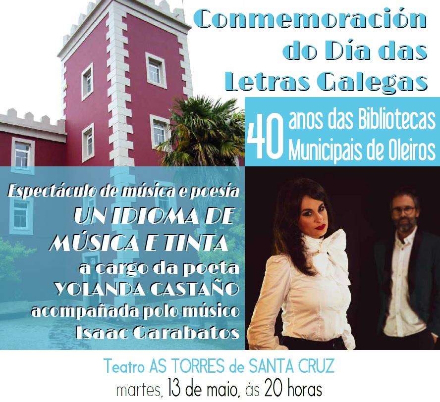 Letras Galegas (2025) en Oleiros