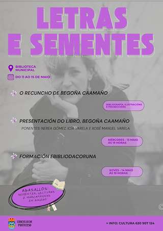 Fechas, información, programa, cartel, imágenes, mapa y ubicación de Letras Galegas  (2026)  en  Ponteceso