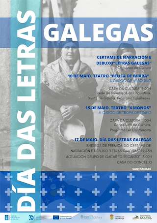 Fechas, información, programa, cartel, imágenes, mapa y ubicación de Letras Galegas  en  Quiroga