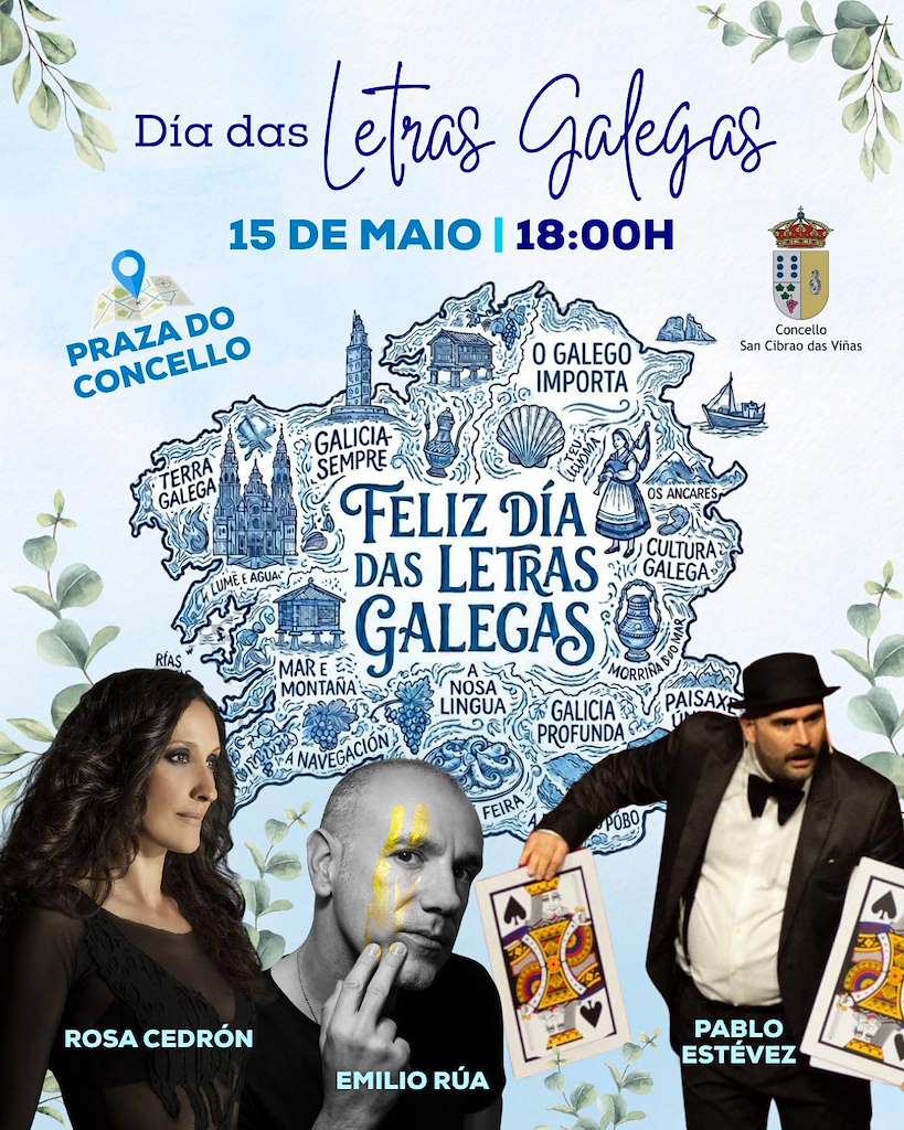Letras Galegas en San Cibrao das Viñas